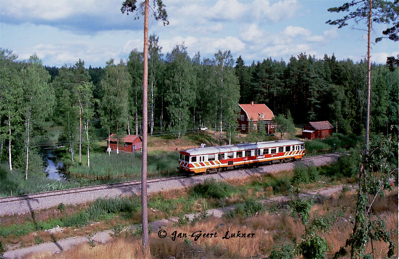 Die Blockstelle Eisenbahnfotos aus Schweden
